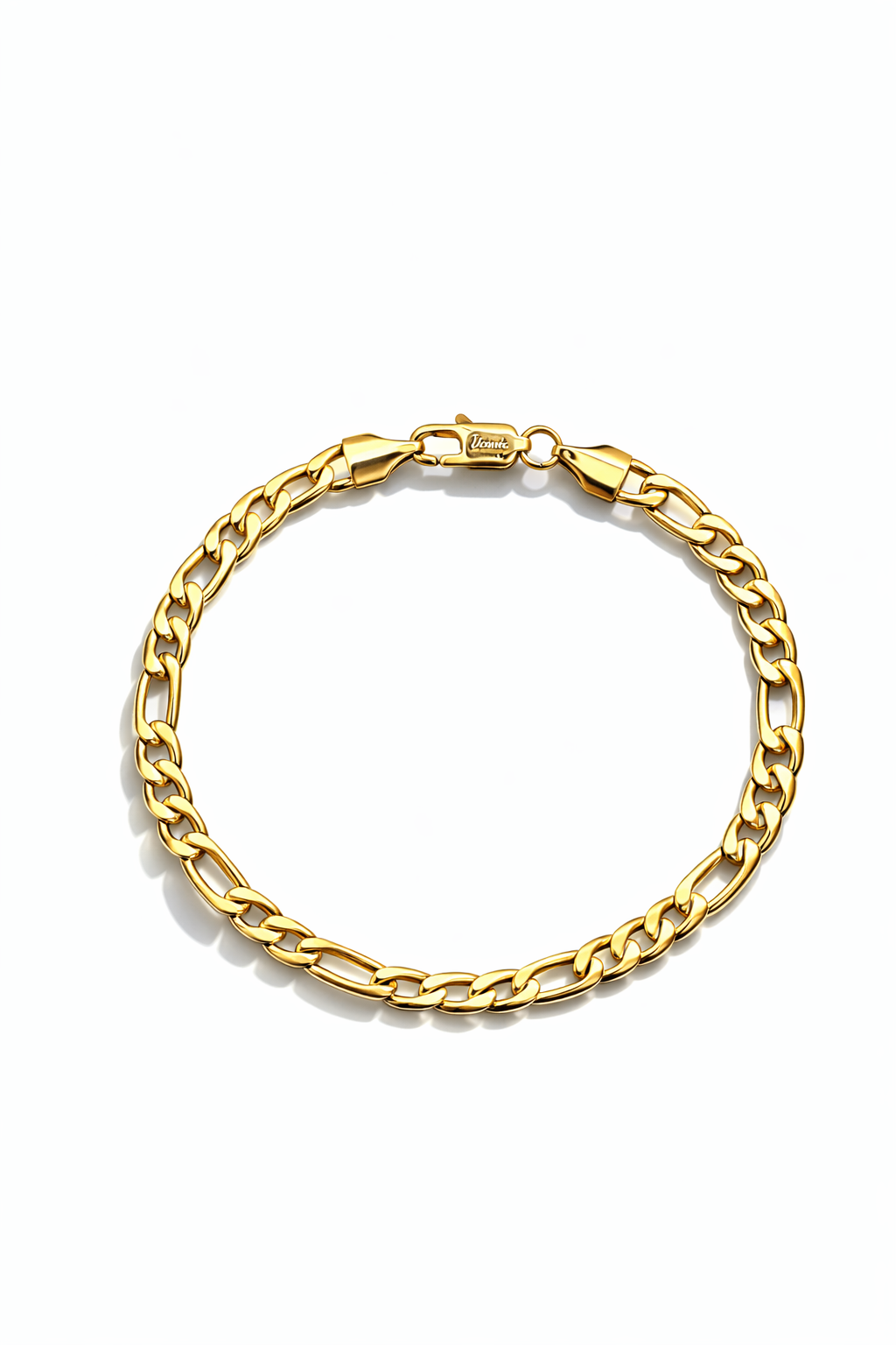 Pulsera Figaro 5mm oro